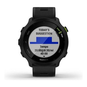 Montre connectée (MIP) FORERUNNER 55 Noir 42mm 0838722 GPS Moniteur de fréquence cardiaque optique Unisexe - Product Image 5