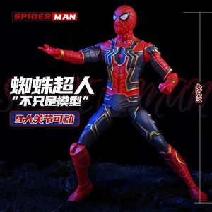 Figuras <span class=keywords><strong>de</strong></span> Acción <span class=keywords><strong>de</strong></span> Spider-Man, Iron-Man y <span class=keywords><strong>Thor</strong></span> para Niños, Muñecos <span class=keywords><strong>de</strong></span> PVC - Product Image 6