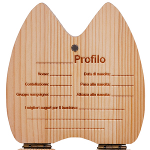 Boîte à dents de lait en bois à <span class=keywords><strong>prix</strong></span> d'usine, boîte de conservation pour cordon ombilical et cheveux, souvenir de bébé, cadeau - Product Image 3