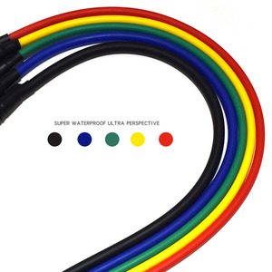 Bandes de résistance réglables LXY-2006 TPE, durables, logo personnalisé, ensemble de 11 bandes de résistance en boucle - Product Image 6