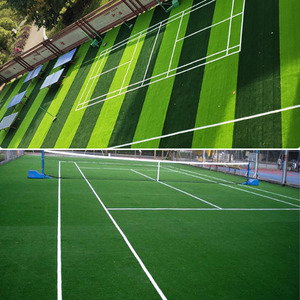 Thể thao ngoài trời cỏ nhân tạo Turf/bóng rổ/padel/sân tennis màu xanh lá cây màu xanh đỏ 10mm 12mm - Product Image 5