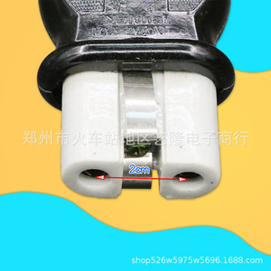 Prise électrique Exotic Flowers, 2 prises, 10A, 220V, avec tête en céramique pour appareils de chauffage - Product Image 1