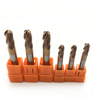 Outils de fraisage CNC HRC55 à 2 flûtes, fraise en carbure de tungstène pour le travail du bois, fraise de compression haut/bas, outils de coupe Fresa End Mill