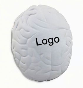 Wholesale Custom Logo Brain Shaped Promotional Toys Pu Foam Brain Stress Ball - Product Image 1