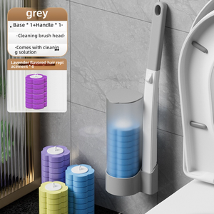 Ensemble de brosses <span class=keywords><strong>WC</strong></span> jetables murales avec éponge et <span class=keywords><strong>brosse</strong></span> nettoyante pour les unités de salle de bain modulaires d'hôtels - Product Image 3