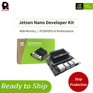 Bán Hot realtimes Original NVIDIA jetson Nano 4GB phát triển Kit RTS-NANO-DK01 tiên tiến ai nhúng Hệ thống 2GB phát triển Kit