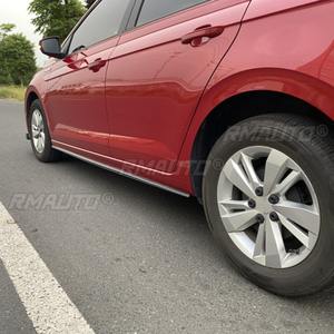 Extensión de alerón lateral para coche, difusor, protector de faldón lateral, kit de carrocería para Volkswagen Polo 2019-2023, accesorios para coche - Product Image 2