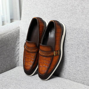 Fashion formal business casual style wedding lace-up men's genuine leather new large size <b>shoes</b> - Product Image 3