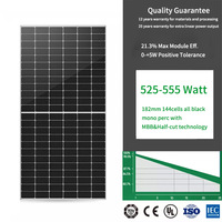 Système d'énergie solaire hybride hors réseau Dawnice complet de 5 kW avec un ensemble tout-en-un
