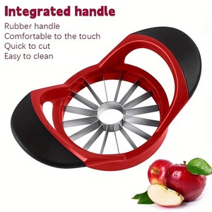 Cortador de Manzanas de Gran Tamaño, Cortador de 16 Rebanadas con un Solo Toque, para Manzanas y Peras, Herramienta de Cocina Eficiente para Preparación de Alimentos en el Hogar y Fiestas - Product Image 4