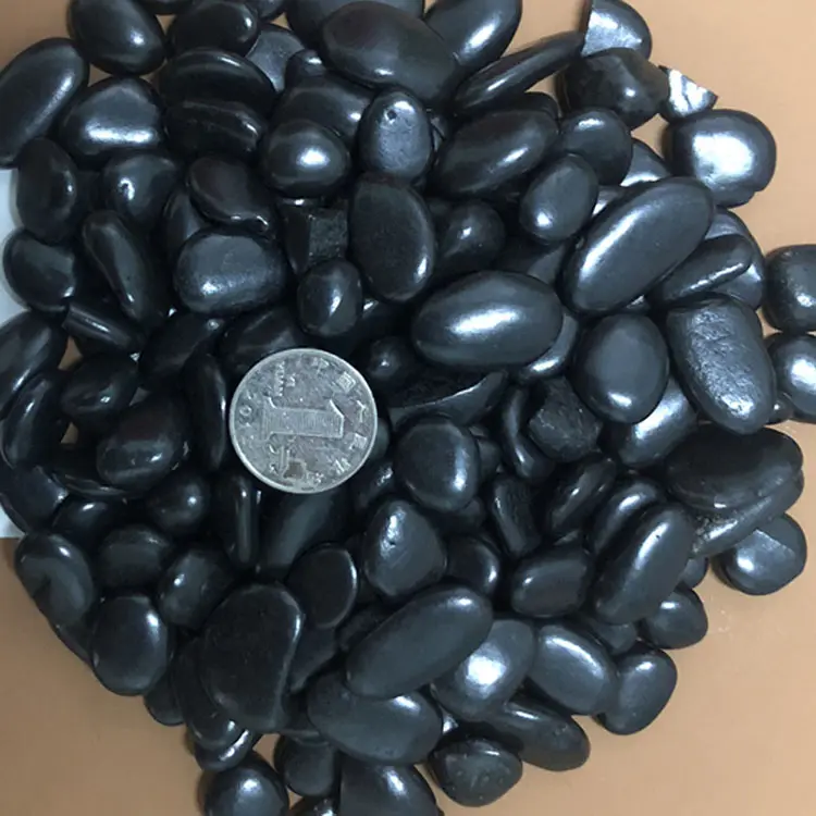black landscape stone pebbles for sale