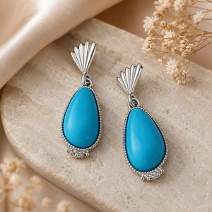 Orecchini a Goccia con Piume per Donne, Stile Vintage Bohémien, Orecchini Pendenti Asimmetrici, Gioielli alla Moda - Product Image 1