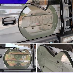 JOP4X4 ABS Black Luxury Turtle Shell Spare <b>Tire</b> <b>Cover</b> Styling Retrofit Exterior Accessories Waterproof Easy Installation Suzuki - Product Image 4
