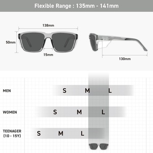 Sports <b>Eyewear</b> Manufacturer Wholesale Custom Logo TR90 Square Polarized Sunglasses Fishing Glasses for Men - Product Image 2