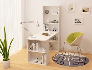 Simple Wooden Children Solid Wood Study Writing <strong>Computer</strong> <strong>Desk</strong> <strong>with</strong> <strong>Shelf</strong> - Product Image 6