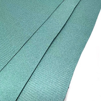 Tissu en similicuir PU texturé gaufré imperméable avec doublure en suède pour chaussures de sport, gants de voiture, canapés, sacs et vêtements