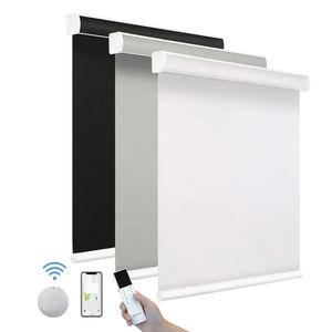 Tenda <span class=keywords><strong>a</strong></span> <span class=keywords><strong>Rullo</strong></span> Impermeabile Senza Foratura Facile da Installare per Bagno Camera da Letto Cucina Ufficio Copertura Oscurante con Sollevamento Automatico - Product Image 1