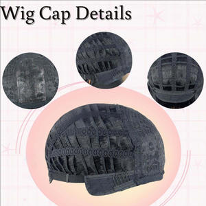 Perruque Addams noire décolorée, <span class=keywords><strong>cheveux</strong></span> raides <span class=keywords><strong>mi</strong></span>-longs de 26 pouces, personnage de l'horreur d'Halloween, perruque en fibre chimique pour femmes, <span class=keywords><strong>frange</strong></span> - Product Image 5