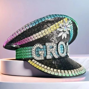 Sombrero de Capitán Steampunk con Pedrería y Logotipo Personalizado, Bajo MOQ, Ideal para Festival de Minstrels y Tweede Nieuwjaar - Product Image 2