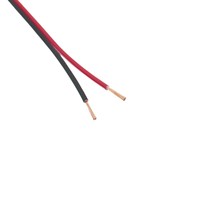 Kabel Pita Fleksibel Pipih Kembar Paralel 2 3 4 Pin 20 18 16 14 12 10 8AWG Kawat Listrik Tembaga Berisolasi PVC LSZH