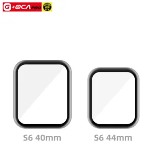 G + OCA Pro OCA胶水前玻璃镜头盖，用于苹果手表系列S1/2/3/4/5/6/SE 38/40/42/44毫米前盖屏幕更换