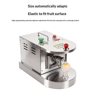 Elektrische Edelstahl-Schälmaschine für Obst, Kiwi, Orange und Kleine Früchte zur Verarbeitung - Product Image 4