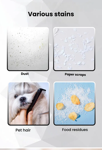 Aspirateur robot intelligent à faible bruit 3-en-1 : balayage, aspiration, lavage, noir/blanc, ABS, robot de nettoyage domestique - Product Image 6