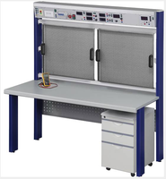 Sistema de Entrenamiento Práctico de Habilidades Eléctricas Profesionales, Kit de Entrenamiento de Cableado Eléctrico para Formación Profesional