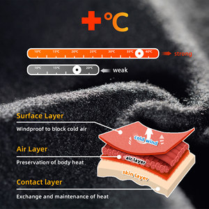 Maglia Termica Darevie per Ciclismo, Manica Lunga, Nera, Strato Base Invernale, Intimo Tecnico da <span class=keywords><strong>Uomo</strong></span> - Product Image 5