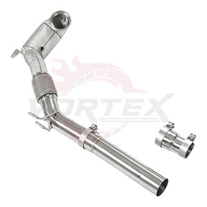 Tubería de Escape de Acero Inoxidable de Alto Rendimiento Vortex para VW Golf MK8 GTI 2.0T, Piezas de Tuning Turbo, Sistema de Escape de Carreras Mejorado - Product Image 4
