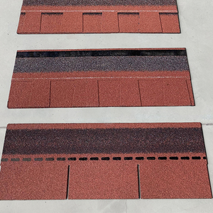 Conception moderne de bardeaux <span class=keywords><strong>bitumineux</strong></span> d'asphalte à trois pattes résistant à la chaleur Matériau de composition Bardeaux en fibre de verre Couvreurs - Product Image 3