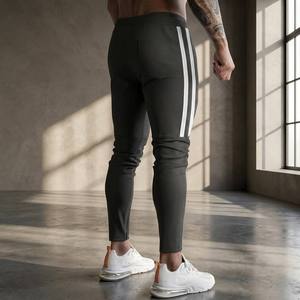 <span class=keywords><strong>Pantalon</strong></span> de jogging décontracté pour <span class=keywords><strong>homme</strong></span>, mi-lourd, avec cordon de serrage, idéal pour le sport et le fitness – Vente en gros à prix réduit - Product Image 3