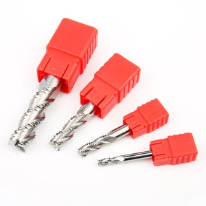 เครื่องกัดอลูมิเนียมสามใบเงาสูง55องศาเครื่องกัดทังสเตน Hrc55 3ขลุ่ย <span class=keywords><strong>CNC</strong></span> ปลายคาร์ไบด์หยาบ12มม. - Product Image 5