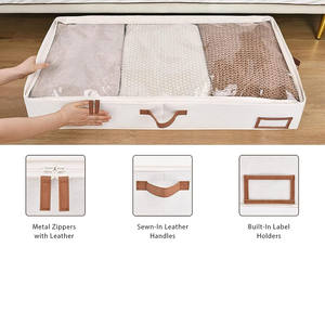 Organizador de Zapatos Apilable y Resistente para Debajo de la Cama, Solución de Almacenamiento para Zapatos Debajo de la Cama con Ventana Transparente - Product Image 3