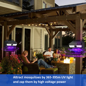 2025 tueur de moustiques solaire extérieur étanche <span class=keywords><strong>Anti</strong></span> <span class=keywords><strong>moustique</strong></span> Zapper avec lumière UV piège à mouches porche <span class=keywords><strong>jardin</strong></span> cour <span class=keywords><strong>anti</strong></span>-<span class=keywords><strong>moustique</strong></span> - Product Image 6
