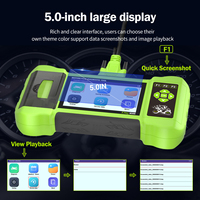 Lancol M300 Scanner de Diagnostic Moto 12V Testeur de Batterie OBD OBD2 Lecteur de Codes Moto Outil de Diagnostic pour Analyseur de Moteur Harley Davidson