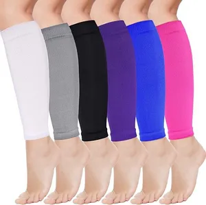 Breathable Leg Brace for Running, Cycling, Footless Shin Splint Support for Workout Shin Splints Calf Compression Sleeve Womens