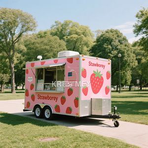 2025 Truck Mobile <b>Kitchen</b> With Porch Concession Coffee Food Trailer for <b>Sale</b> - Product Image 4