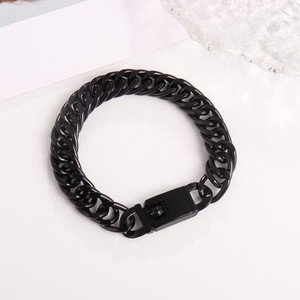 Pulsera de Aleación para Hombre de Alta Calidad, Diseño de Eslabones Cubanos, Estilo Tough Guy, Accesorio de Moda para el Día a Día, Regalo de Cumpleaños - Product Image 4