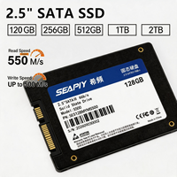 Disque SSD interne SATA III 6 Gb/s 2,5 pouces de 256 Go, grande capacité, fiable, pour PC et ordinateur portable