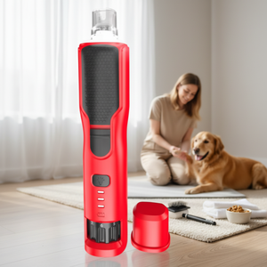 Meilleur vendeur sur le marché européen et américain : Coupe-griffes pour chiens et chats à 7 vitesses avec anneau lumineux LED, sûr pour éviter de couper trop fort, silencieux, faible vibration - Product Image 1