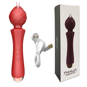 Vibrateur multi-fréquence en silicone très vendu, recharge magnétique USB, vibrateur clitoridien et anal pour femme - Product Image 6