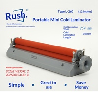 Plastifieuse manuelle portable A4 de 12 pouces, petite machine à plastifier à froid