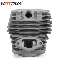 Kit cylindre de tronçonneuse HOTOKA 45cc/52cc/58cc comprenant piston + anneau + cercle + joint pièces de rechange de scie à chaîne à essence cylindre pour 5200