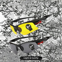 Lunettes de sécurité pour vélo en gros d'usine, anti-rayures, lunettes de conduite en plein air, lunettes de cyclisme et de moto