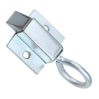 Hot Drop Shipping S08 fenêtre porte sécurité anneau de traction en alliage de Zinc ressort rebond porte boulon loquet serrure panneau serrure nom