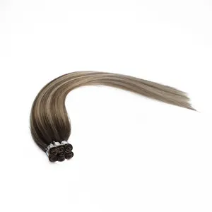 Genius bant atkı saç ekleme çift çekilmiş kesilebilir cilt atkı bant örgü saç yüksek kaliteli insan saç uzatma