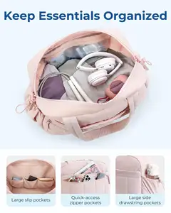 Gym Bag For Women With Wet Pocket Carry On Weekender Bags For Women Travel Duffel Bag