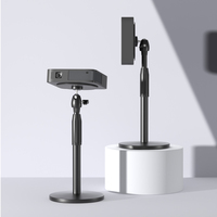 Support de projecteur de bureau adapté aux mini-projecteurs avec extension réglable et rotation à 360 degrés, portable et sans perçage