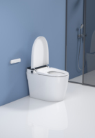 Toilette intelligente nouveau design toilette intelligente électrique Auto Bidet housse de siège haute qualité moderne salle de bain sanitaire W.C